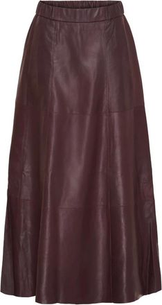 BTF-CPH Btfcph - A-lijn rok - Dames - Rokken - Rood - Maat: XS Leer