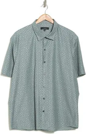 WESTZEROONE Gold Coast Woven Sport Shirt in Sage at Nordstrom Rack, Size Large
