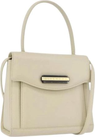 Givenchy Pre-owned Handtas - Dames - Vintage Handtas - Beige - ONE Size - Leer - Vintage