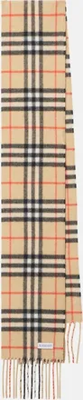Burberry Burberry Check cashmere scarf