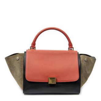 Celine Small Tricolor Trapeze Schoudertas