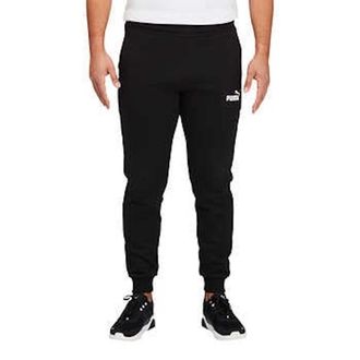 Puma Mens Pipe Sports Jogger Pant, Black, Small