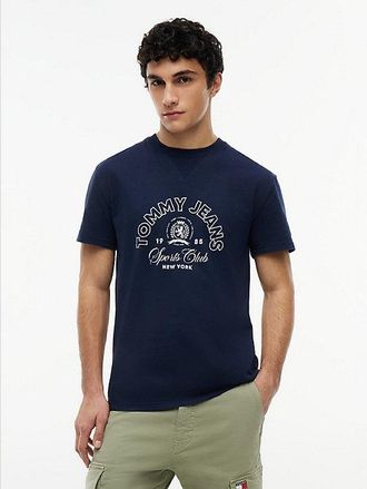 Tommy Hilfiger Crest Logo Peached Jersey T-Shirt