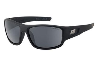 Dirty Dog Muffler Polarized 53639 Mens Sunglasses Black Size 63