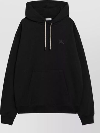 Burberry hooded sweater drawstring kangaroo pocket