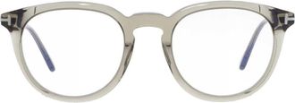 Tom Ford Blue Light Block Oval Mens Eyeglasses FT5905-B 096 49