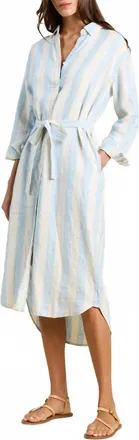 Trovata Catalina Dress In Seaside Stripe