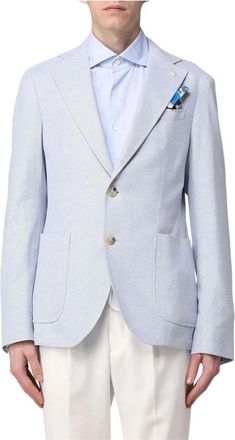 Manuel Ritz 82 Cotton Jacket - Heren - Blazers - Blauw - 2XL - Katoen - Jassen