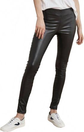 Velvet Womens Berdine Faux Leather Leggings In Black