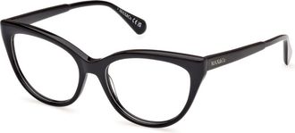 Max & Co. Mo 5131 Optical Frame - Dames - Brillen - Zwart - 53 MM - Leer - Accessoires