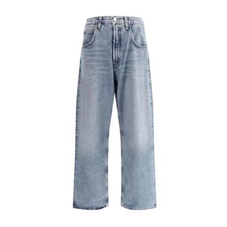 A Gold E Straight Fit Jeans, male, Blue, W30, High-Waist Five-Pocket Jeans