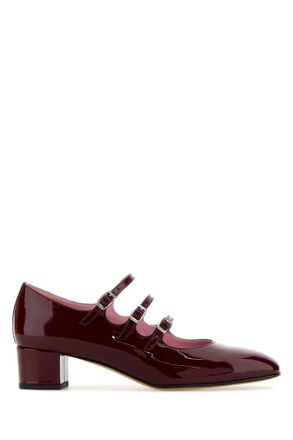 Carel Maroon Kina Pumps