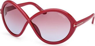 Tom Ford FT1070 01B Shiny Black/Gradient Smoke