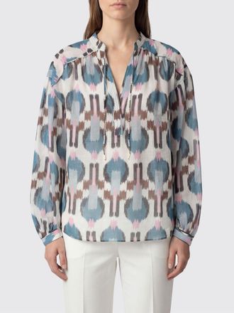 Bazar Deluxe Blusa Bazar Deluxe in viscosa stampata