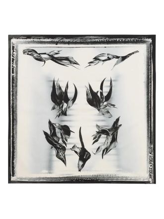 Jean Paul Gaultier printed sarong - women - Cotton - One Size - White