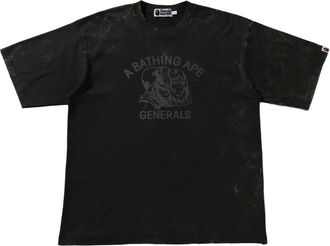 A Bathing Ape T-shirt con stampa - Nero