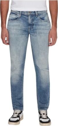 7 For All Mankind Slimmy Tapered Crest Light Blue Jeans - Heren - Slim Fit Jeans - Blauw - W28 - Jeans