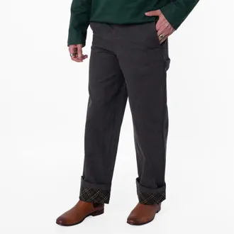 Burberry Cotton Carpenter Cotton Canvas Trousers, Brand Size 54 (Waist Size 37.4)
