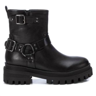 Xti Womens Biker Booties In Black