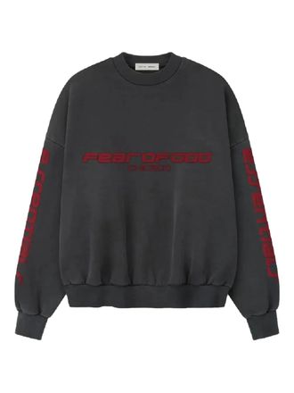 Fear of God Chicago sweater met ronde hals en logo - Grijs