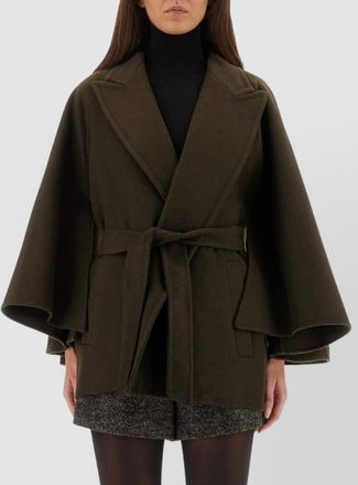 Max Mara camel cape