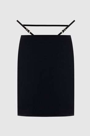 Givenchy Voyou Skirt Night Blue, Brand Size 42 (US Size 8)