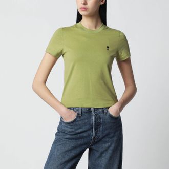 Ami T-shirt Ami De Coeur Matcha