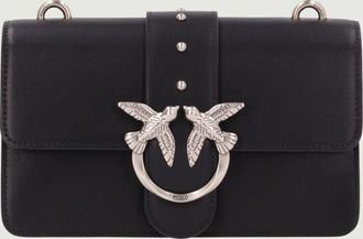 Pinko Borsa Love One Classic Mini Pinko in pelle