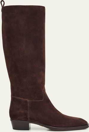 Jimmy Choo London 45mm Mave Suede Knee-High Boots