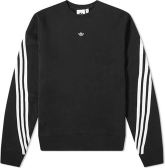 adidas originals 3-Stripes Wrap CR Crewneck Black FM1522