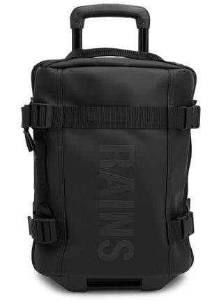 Rains Texel Cabin Mini Rubberised Suitcase - Black