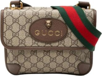 Gucci Pre-owned Neo Vintage Borsa a Tracolla - - Pre-owned - Donna - Beige - ONE SIZE