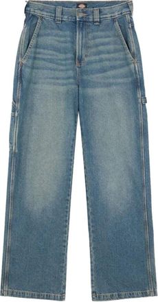 Dickies Heren, Jeans, Blauw, Maat: W33 L32