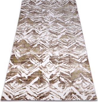 RugsX Rugsx - Alfombra Acr&iacute;lica Dizayn 121 Beige / Verde Beige 160x230 Cm