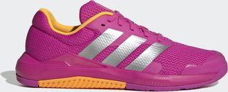 adidas Trainingsschuh ADIDAS PERFORMANCE DROPSET BASE, Damen, Gr. 38,5, semi lucid fuchsia, silber metallic, lucid tangerine, Textil, Schuhe Trainingsschuh