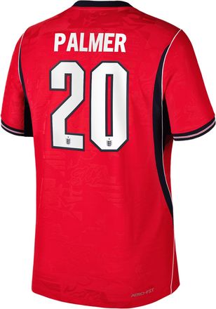 Nike Cole Palmer England National Team 2026 Match Away Nike Mens Dri-FIT ADV Soccer Jersey in Red | NN203947730-ENG