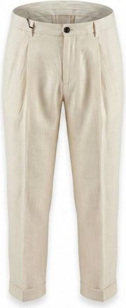 H&egrave;SKIMO Uomo, Pantaloni, Beige, XL, new
