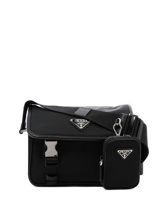 Prada Crossbody Bag In Re-Nylon And Saffiano Leather