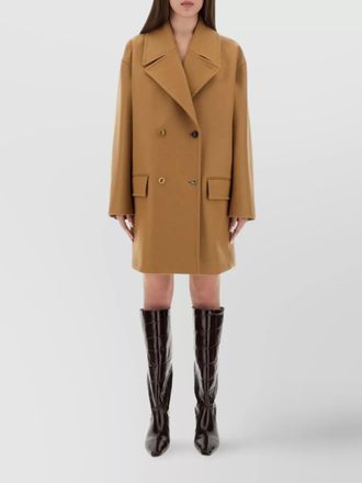 Moschino cashmere double breasted coat