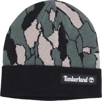 Timberland Gorro de punto con camuflaje Bark - Accessories - Hombre - Verde - ONE SIZE
