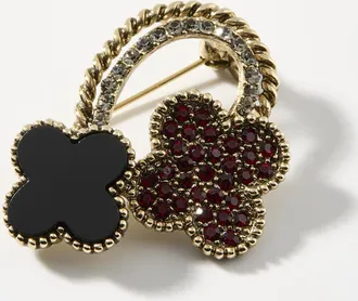 Le 31 Mens Lucky clover brooch