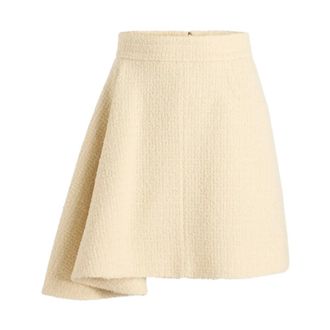 Patou Short Skirts, female, White, Size: 2XS Boucl&eacute; Short Skirt