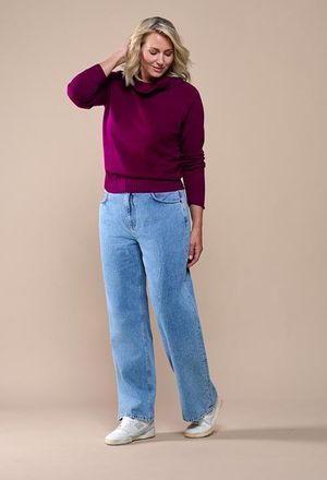 Mart Visser Cherbroug Trui Dark Berry Maxi