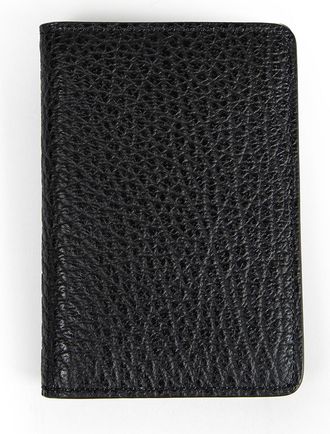 Maison Margiela Grained Leather 4-Stitch Bifold Card Holder