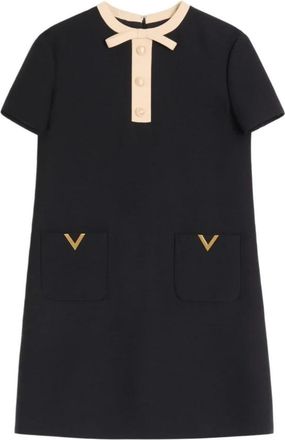 Valentino Kleedjes Black - Dames - Korte kleedjes - Zwart - S - Kleedjes