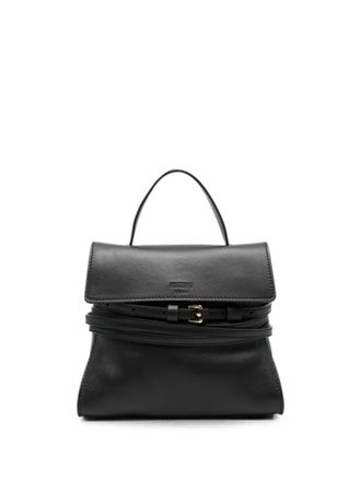 Moschino Tie Me leren handtas