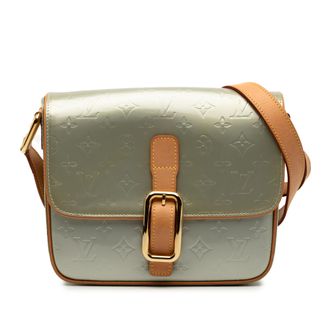 Louis Vuitton Pre-owned Womens Monogram Vernis Christie Gm - Light Grey Leather - One Size