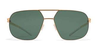 Mykita Angus Polarized 342 Mens Sunglasses Gold Size 56