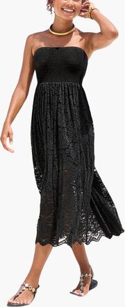 Lascana Womens Convertible Lace Dress in Black at Nordstrom, Size 2