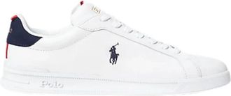 Ralph Lauren Low Top Sneakers - Heren - Sneakers - Wit - 45 EU - Leer - Schoenen